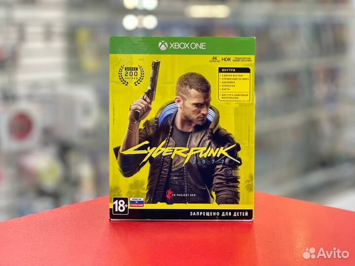 Xbox One - Cyberpunk 2077 Б/У (Полностью на русско