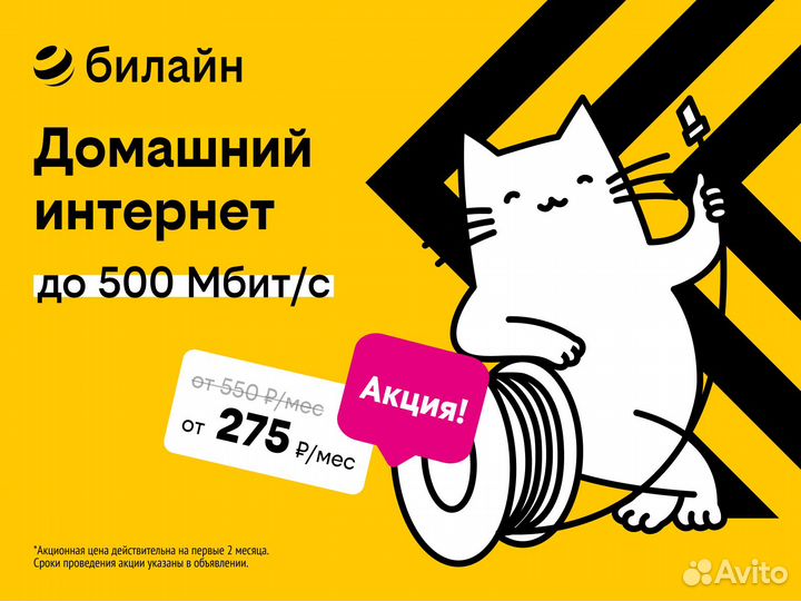 Домашний Интернет билайна в Астрахани
