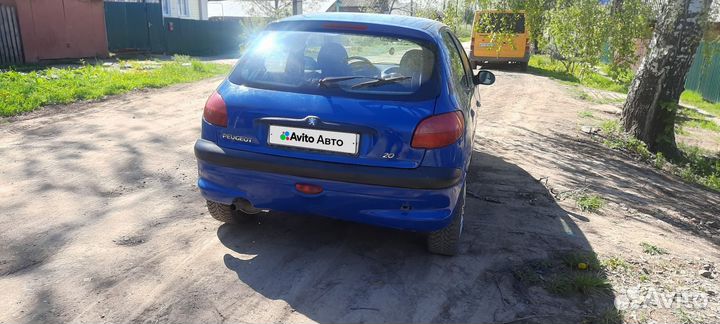 Peugeot 206 1.1 МТ, 2000, 170 974 км