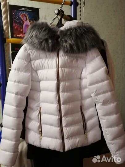 Пуховик зимний женский