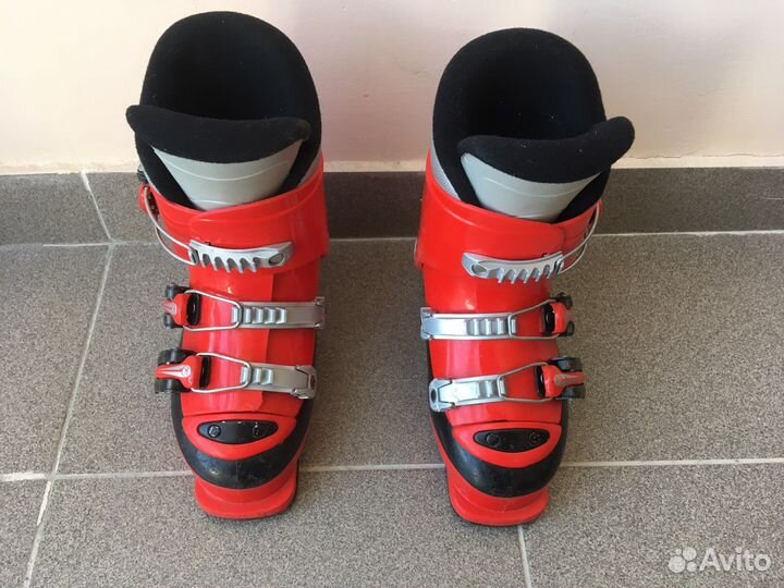 Горные лыжи, ботинки детские