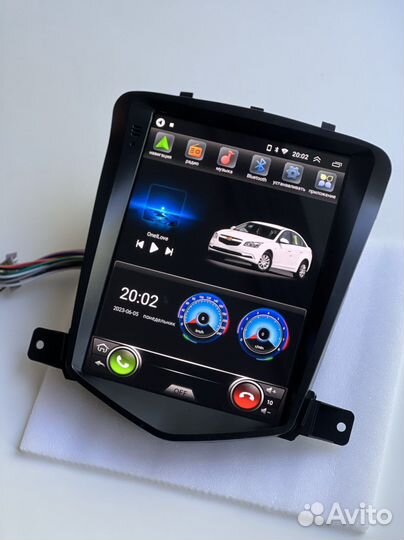 Магнитола Chevrolet Cruze 2009-2014 tesla Android