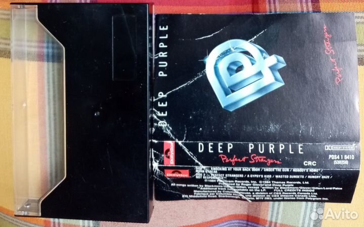 Аудиокассета Deep Purple Perfect Strangers Canada