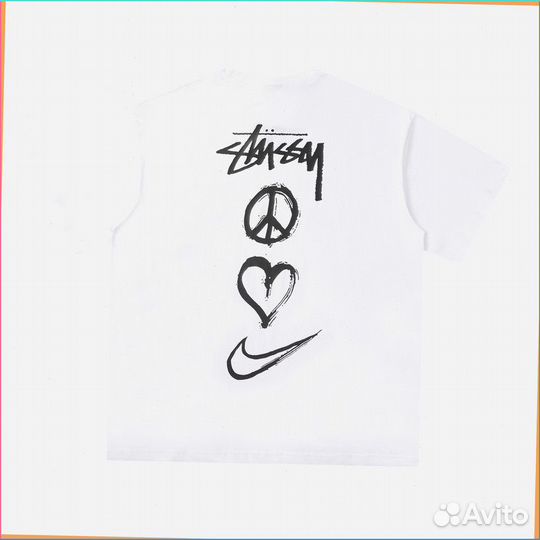 Футболка Stussy Nike (Лучшее качество)