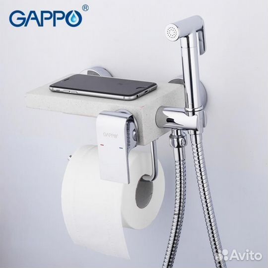 Гигиенический душ c бумагодержателем Gappo G7296