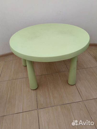 Детский стол и стулья IKEA