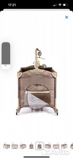 Манеж кровать babyton