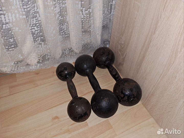 Гантель 8 кг (1 шт.)