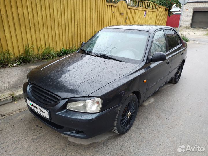 Hyundai Accent 1.5 AT, 2005, 212 000 км
