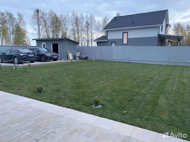 Рулонный газон премиального качества