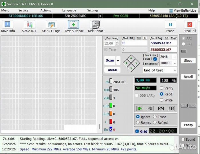Жесткий диск Seagate 3tb SATA