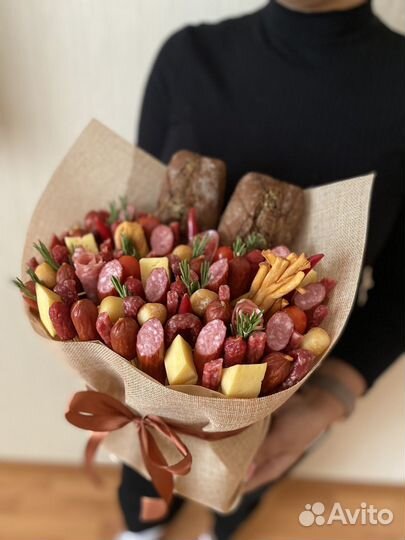 Мужские букеты съедобные