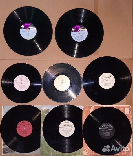 Виниловые пластинки СССР