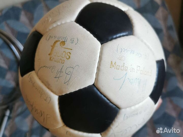 Футбольный мяч Спартак Москва 2я половина 60х
