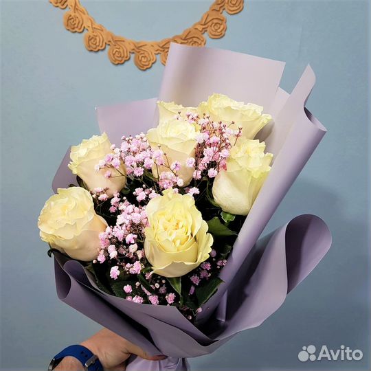 Доставка 46-10-00 Цветов. Авторский букет № 6