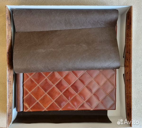 Фотоальбом итальянский с кожаной обложкой