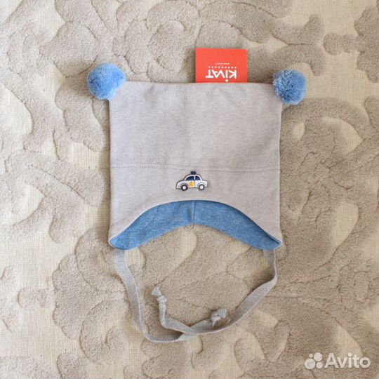 Шапочки Киват весна-осень с мериносом р.0,1,2