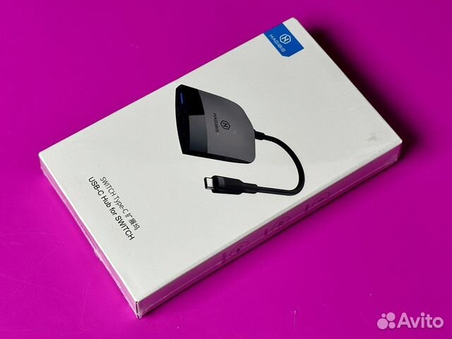 Портативная док-станция Nintendo Switch (черная)