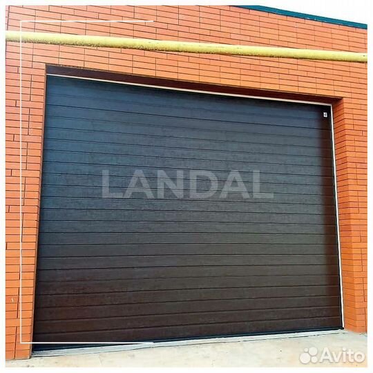 Гаражные секционные ворота