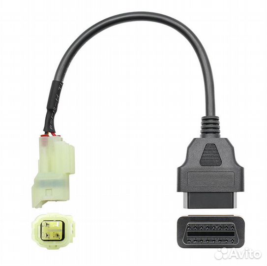 Переходник для мотоциклов Honda 4 pin на OBD2