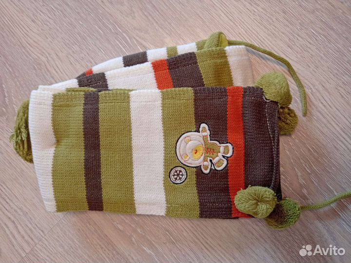 Шапка и шарф (комплект) для мальчика