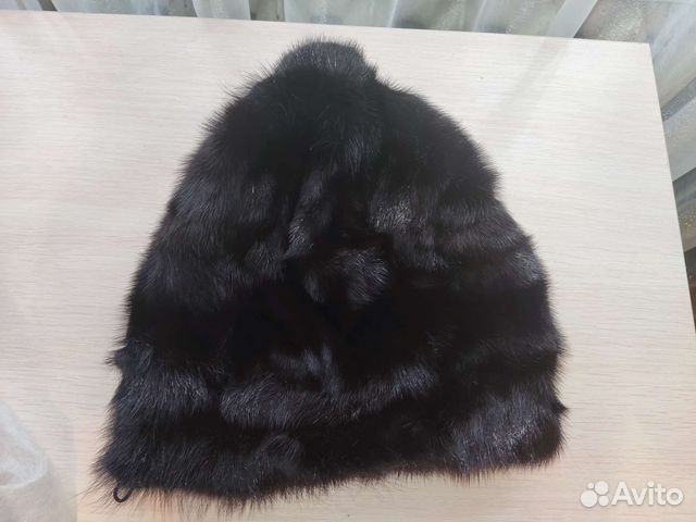 Шапка из норки, новая