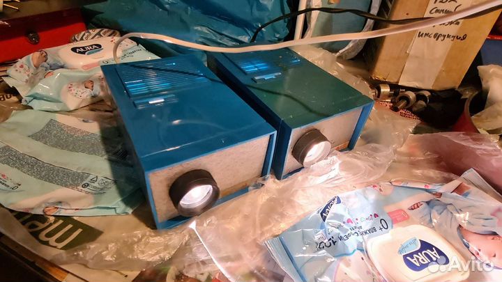 Проектор фд2 фильмоскоп с диафильмами