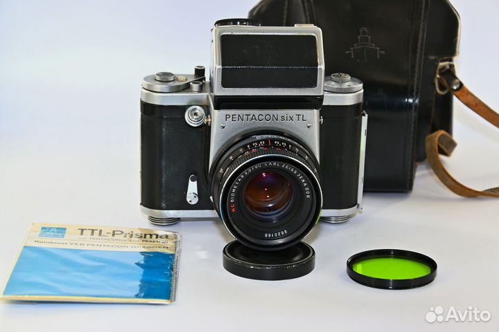Pentacon SIX TL немецкая зеркалка kit Biometar