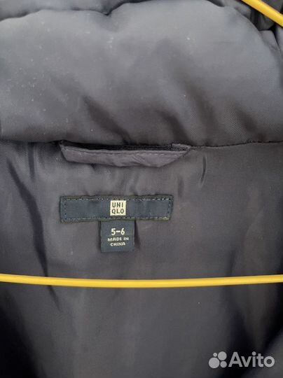 Пуховик детский uniqlo