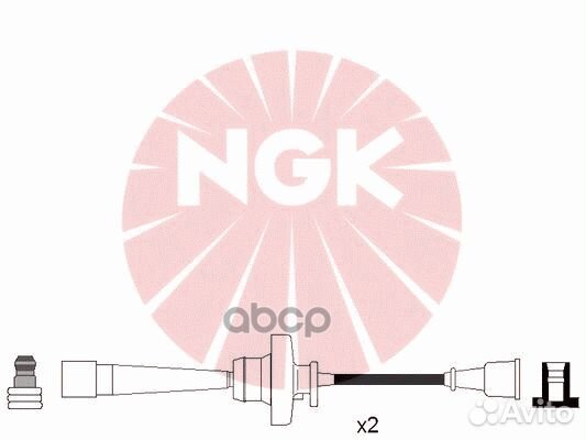 Провода высоковольтные rcme96 4104 NGK