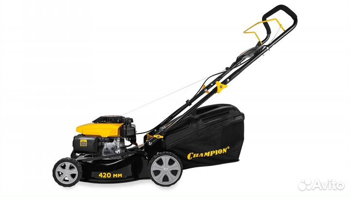 Бензиновая газонокосилка champion LM4215