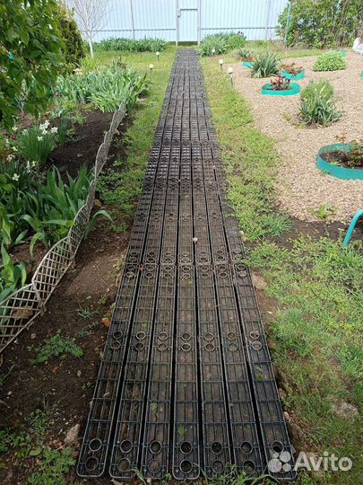 Поддон пластик для дорожки