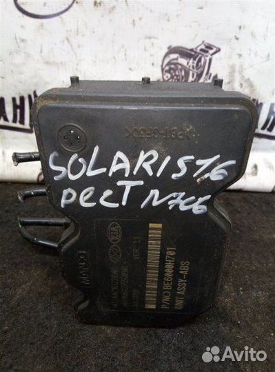 Блок abs Hyundai Solaris 1.6 2016