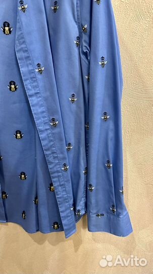 Мужская рубашка в стиле gucci