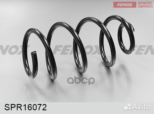 Пружина подвески SPR16072 fenox