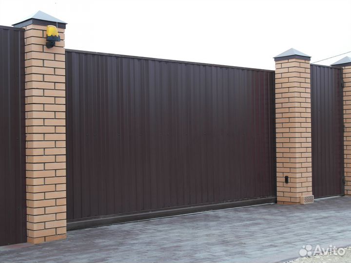 Ворота на дачу 