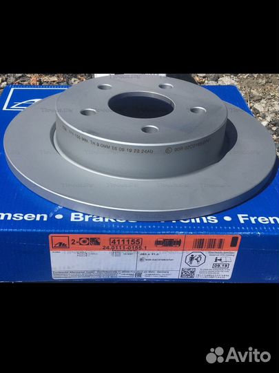 Диски на зад ford focus