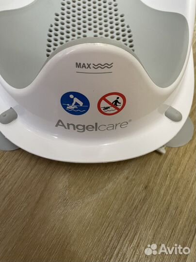 Ванночка для купания с горкой+сиденье для купания