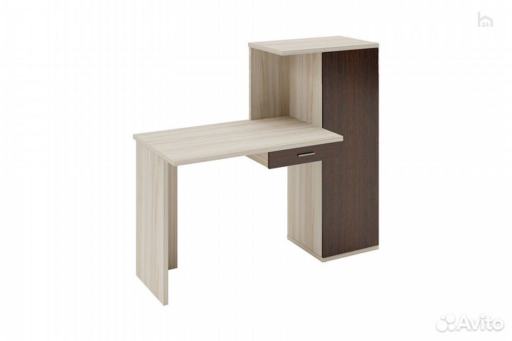 Стол компьютерный прямой Домино Lite скл-прям100+ш