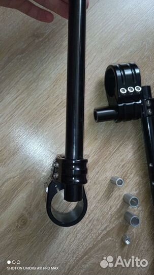 Руль для мотоцикла (клипоны) 43мм