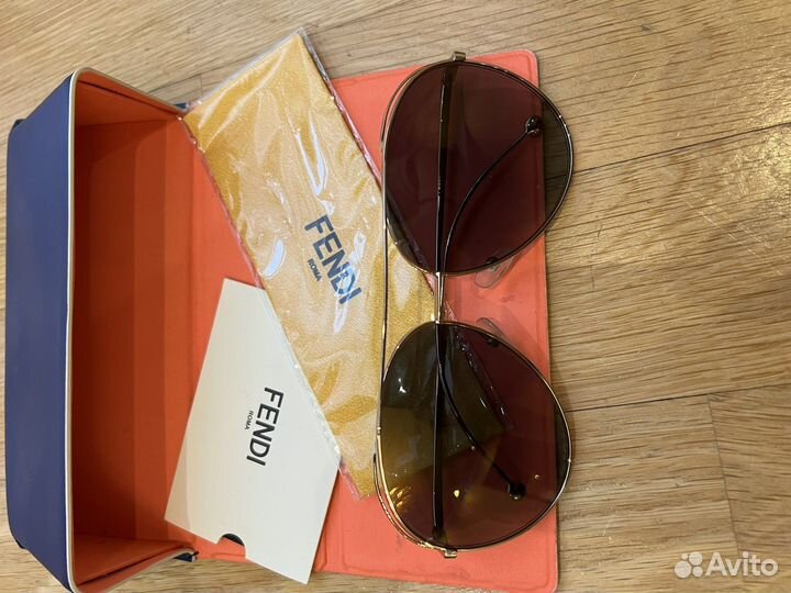Очки авиаторы Fendi оригинал