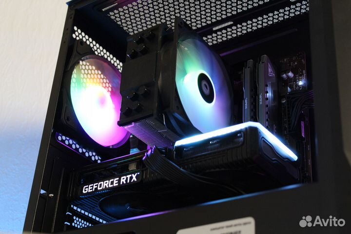 Игровой Пк Ryzen 5 2600/ RTX3060 Ti /16GB/SSD