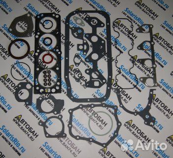 Комплект прокладок двс Нексия, Ланос 8V onnuri