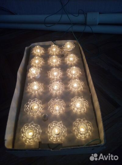 Елочные гирлянды СССР