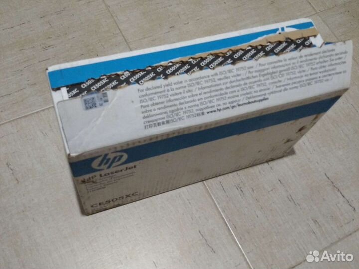 Картридж HP ce505xc