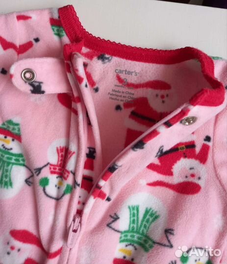 Флисовый комбинезон carters