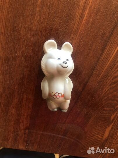 Олимпийский Мишка фарфор Ереван СССР