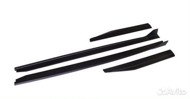 Пороги в стиле GT500 для Ford Mustang 15+