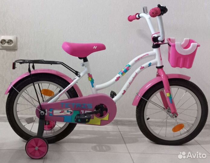 Детский велосипед novatrack tetris 16