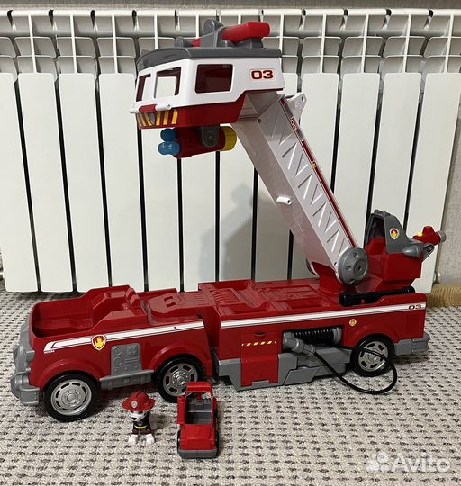 Пожарная машина щенячий патруль